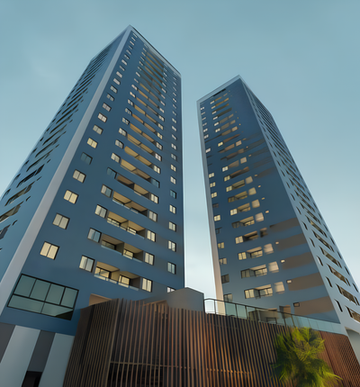 Apartamento, 2 quartos, 44 m² - Foto 1