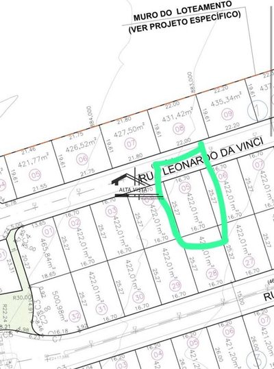 Loteamento e Condomínio, 422 m² - Foto 2