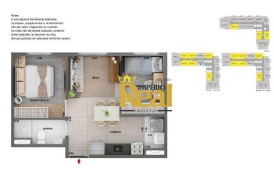 Apartamento, 2 quartos, 37 m² - Foto 5