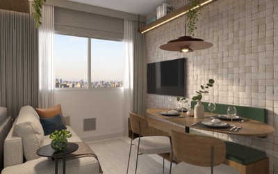 Apartamento, 2 quartos, 32 m² - Foto 3