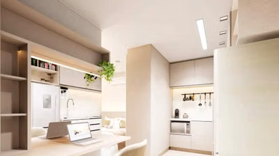 Apartamento, 1 quarto, 42 m² - Foto 2