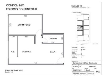 Apartamento, 1 quarto, 60 m² - Foto 5