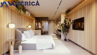 Flat/Apart Hotel, 1 quarto, 68 m² - Foto 4