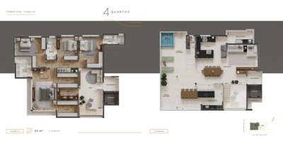 Apartamento, 4 quartos, 134 m² - Foto 4