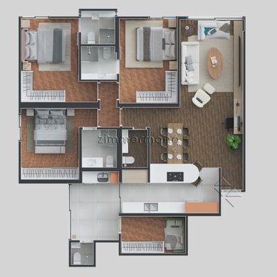 Apartamento, 3 quartos, 148 m² - Foto 4