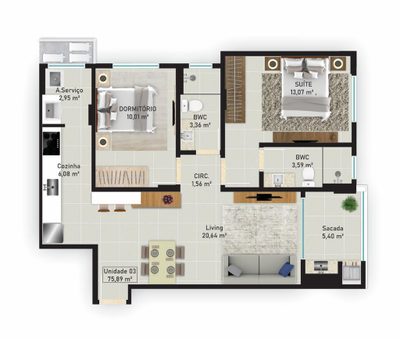 Apartamento, 137 m² - Foto 5