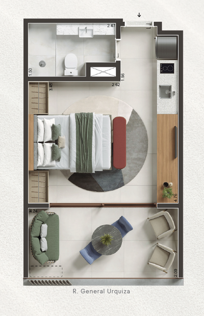 Cobertura, 2 quartos, 76 m² - Foto 5