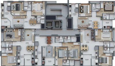 Apartamento, 2 quartos, 69 m² - Foto 2