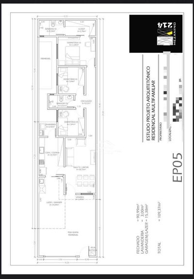 Casa, 3 quartos, 109 m² - Foto 2