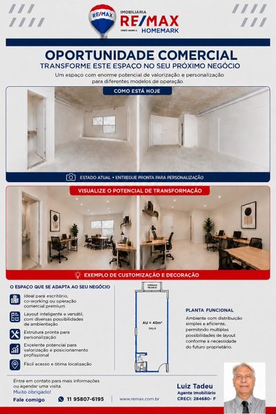 Sala-Conjunto, 40 m² - Foto 2