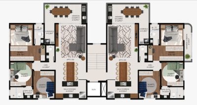 Apartamento, 3 quartos, 103 m² - Foto 2