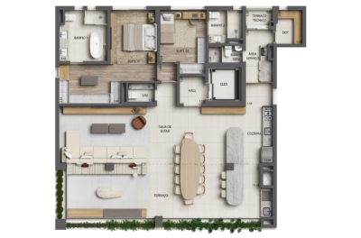Apartamento, 3 quartos, 177 m² - Foto 2