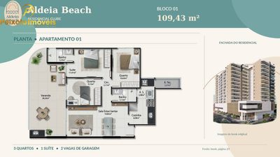 Apartamento, 3 quartos, 109 m² - Foto 2
