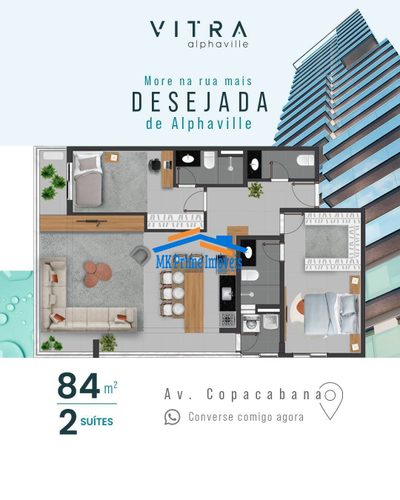 Apartamento, 3 quartos, 107 m² - Foto 5