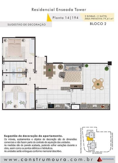 Apartamento, 2 quartos, 79 m² - Foto 4