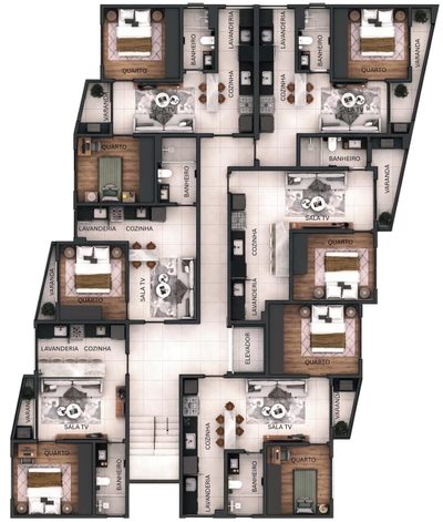 Apartamento, 2 quartos - Foto 2