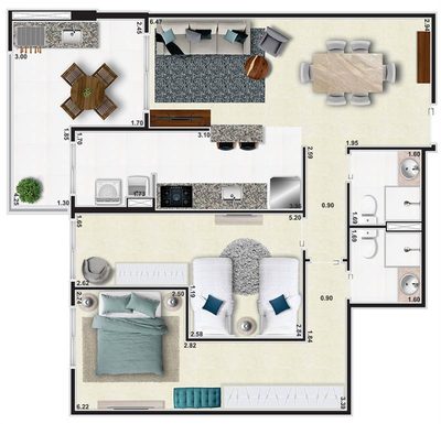 Apartamento, 2 quartos, 79 m² - Foto 4