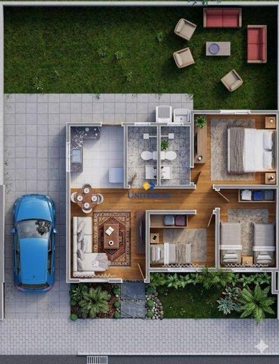 Casa, 3 quartos, 57 m² - Foto 4