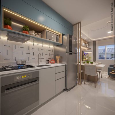 Casa, 2 quartos, 42 m² - Foto 4