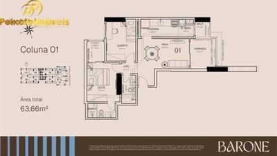 Apartamento, 64 m² - Foto 2