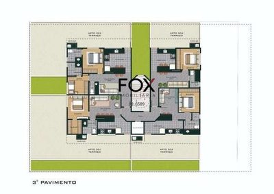 Apartamento, 1 quarto, 59 m² - Foto 5