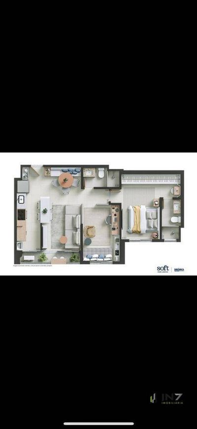 Apartamento, 2 quartos, 62 m² - Foto 1