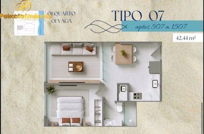 Apartamento, 42 m² - Foto 2