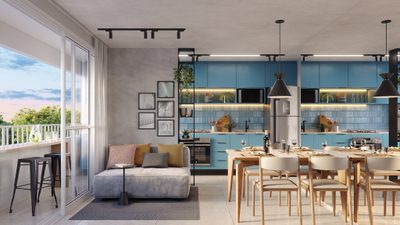 Apartamento, 2 quartos, 44 m² - Foto 3