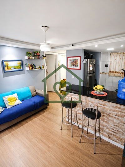 Apartamento, 2 quartos, 43 m² - Foto 1