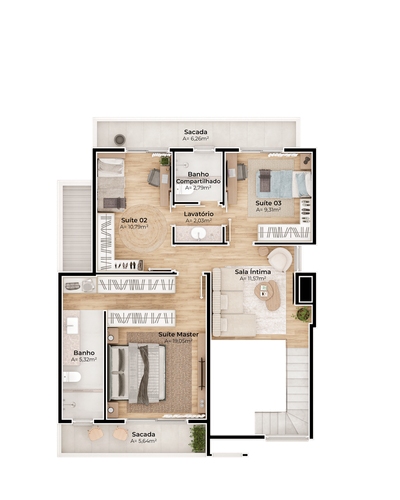 Casa, 3 quartos, 213 m² - Foto 3