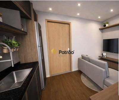 Apartamento, 2 quartos, 34 m² - Foto 3