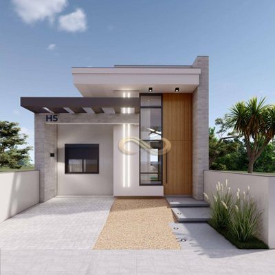 Casa, 3 quartos, 92 m² - Foto 1