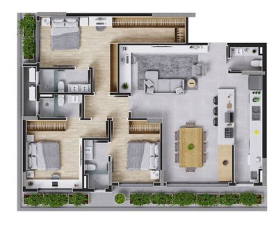 Apartamento, 2 quartos, 91 m² - Foto 5