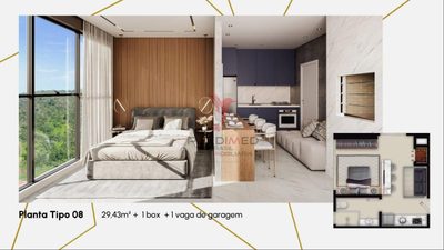 Flat/Apart Hotel, 1 quarto - Foto 3