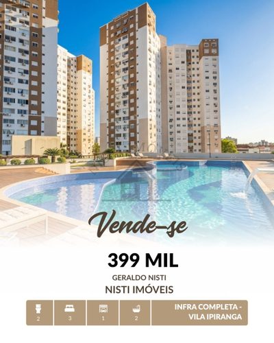 Apartamento, 3 quartos, 61 m² - Foto 1