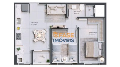 Apartamento, 2 quartos, 55 m² - Foto 4