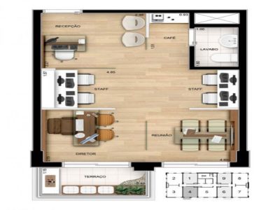 Sala-Conjunto, 35 m² - Foto 5