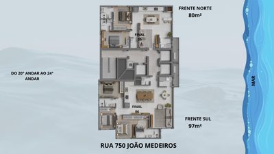 Apartamento, 2 quartos, 65 m² - Foto 3