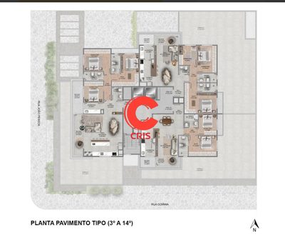 Apartamento, 3 quartos, 124 m² - Foto 2