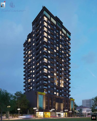 Loja-Salão, 80 m² - Foto 1