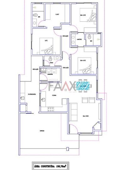 Casa, 1 quarto, 150 m² - Foto 3