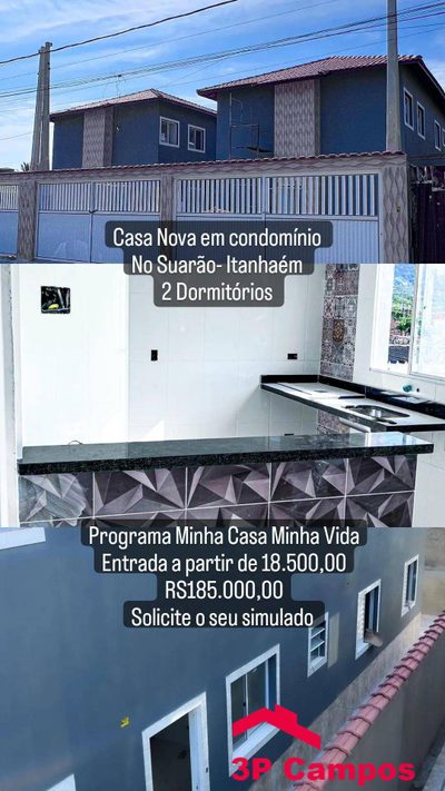 Casa, 2 quartos, 58 m² - Foto 1