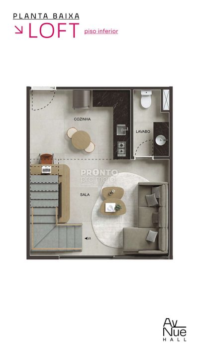 Apartamento, 1 quarto, 60 m² - Foto 2