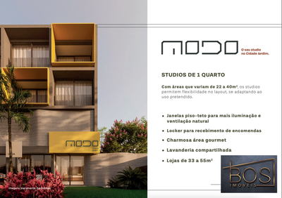 Kitnet-Studio, 37 m² - Foto 3