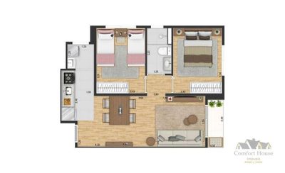 Apartamento, 2 quartos, 48 m² - Foto 5