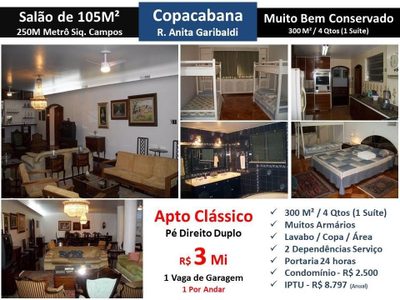 Apartamento, 4 quartos, 300 m² - Foto 1