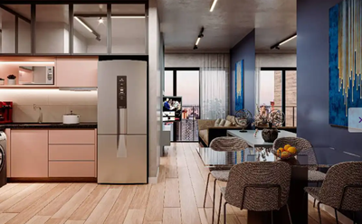 Cobertura, 1 quarto, 58 m² - Foto 5
