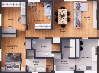 Apartamento, 3 quartos, 103 m² - Foto 5