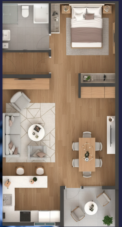 Apartamento, 1 quarto, 25 m² - Foto 4