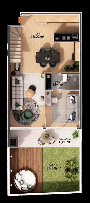 Loft, 63 m² - Foto 5